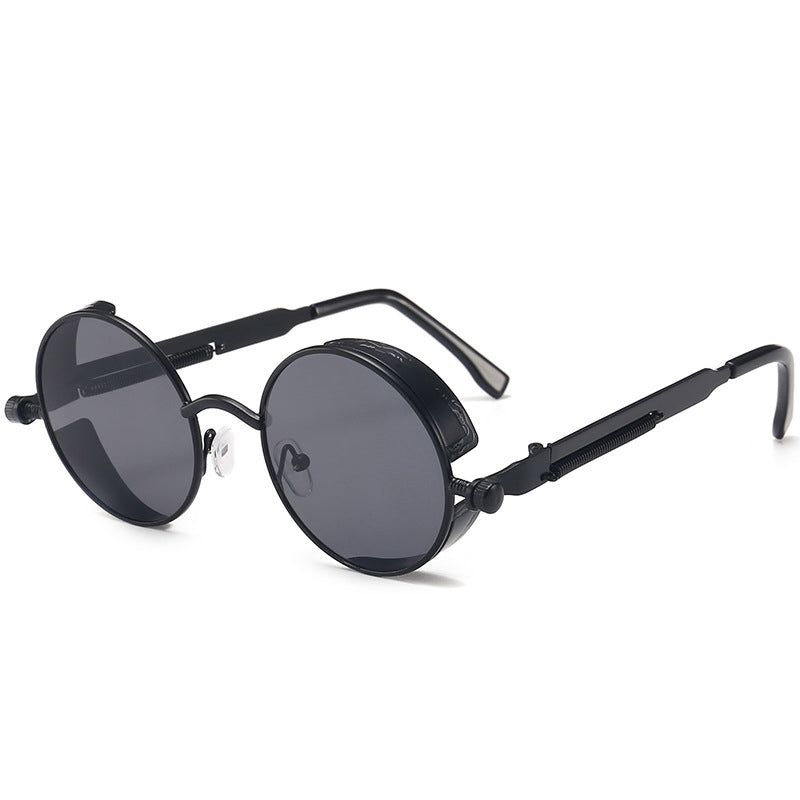 Skorter | Sunglasses Steampunk Round Lens Metal Frame Unisex Glasses