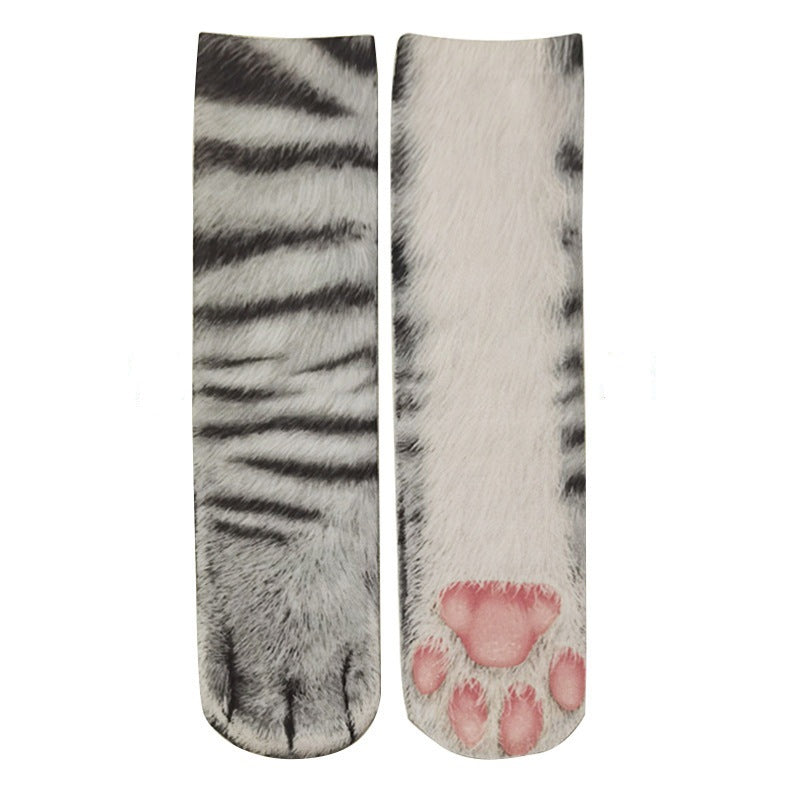 Skorter | 3D Print Novelty Paw Socks