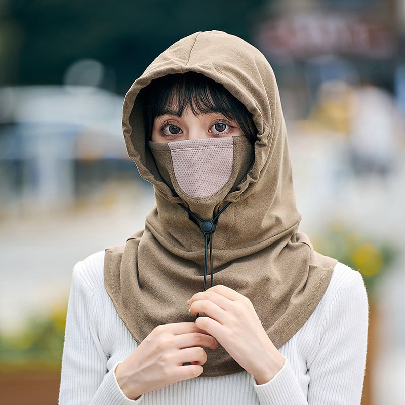 skorter | Hooded Face Mask With Neck Warmer For Cycling