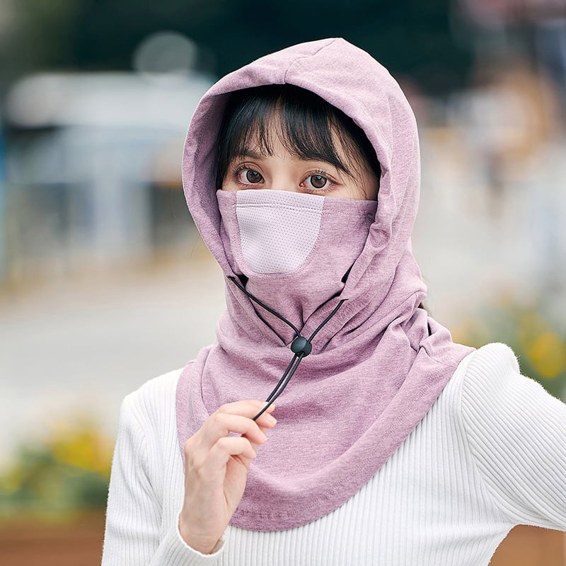 skorter | Hooded Face Mask With Neck Warmer For Cycling