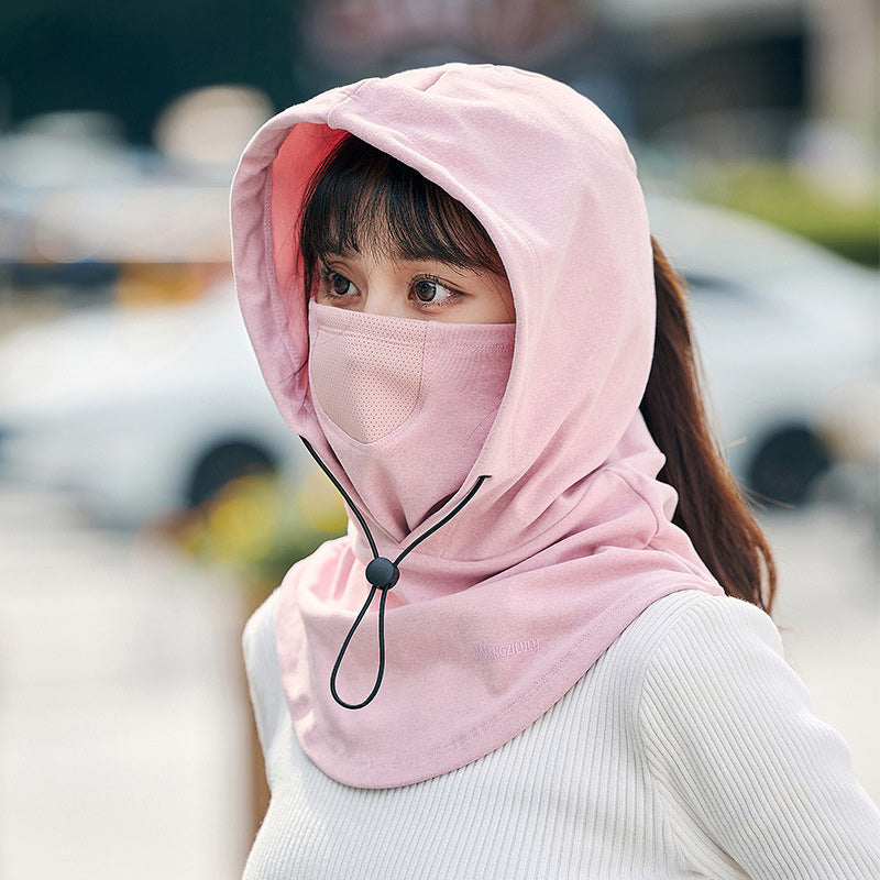 skorter | Hooded Face Mask With Neck Warmer For Cycling