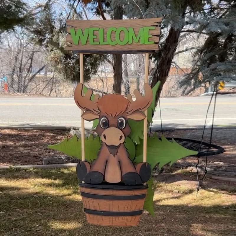 Skorter | Animal Windmill Yard Art Decoration – Whimsical Outdoor Garden Spinner