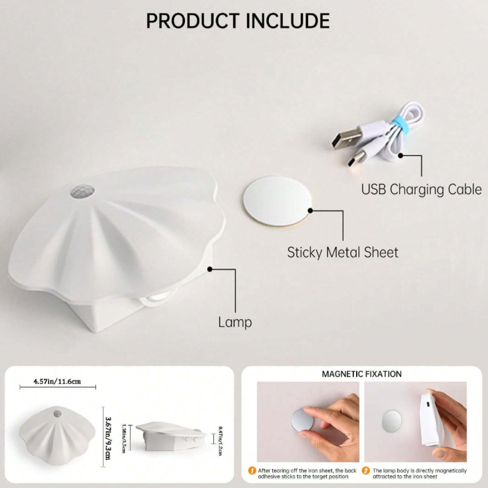 Skorter | Smart Shell Motion Sensor Lamp - LumiMotion