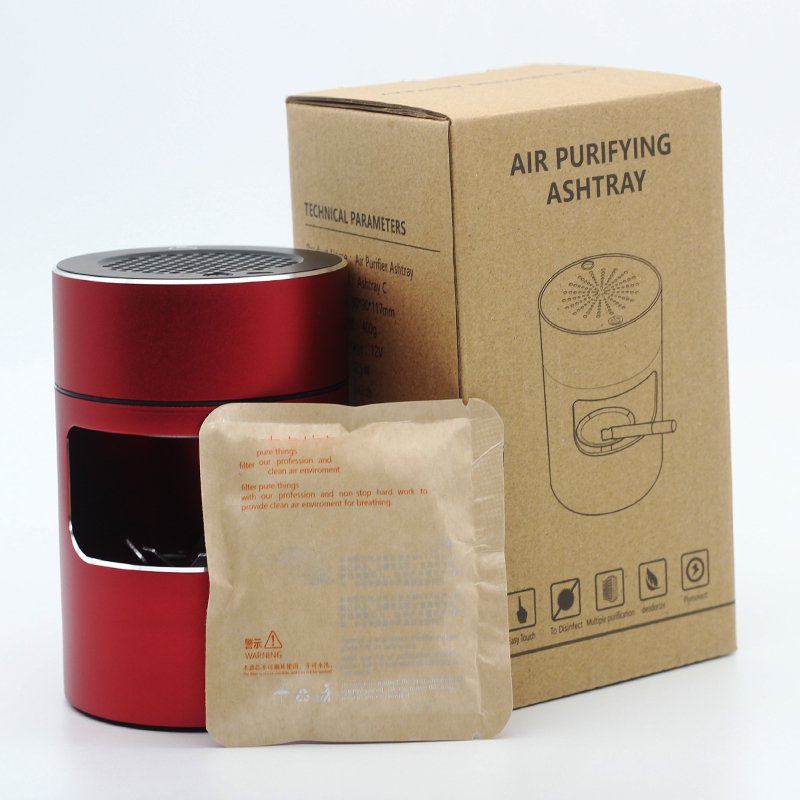 Smart Smokeless Ashtray Powerful Negative Ion USB Hepa Filter - SKØRTER
