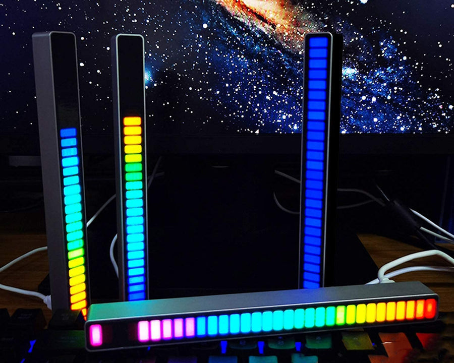 Skorter | Smart Sound-Activated RGB Light Bar | Music Sync LED Ambient Lighting
