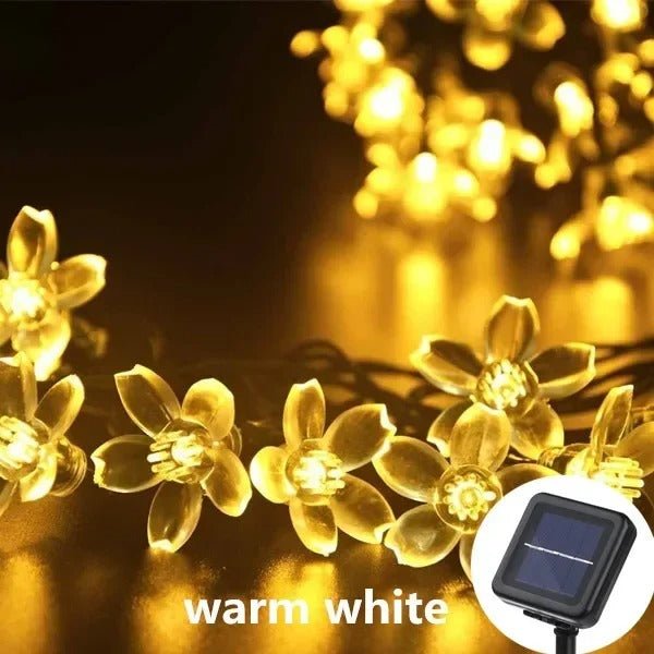 Skorter | Solar Honey Bee String Lights - Waterproof Lights for Garden, Christmas, Wedding, Party Outdoor Lighting