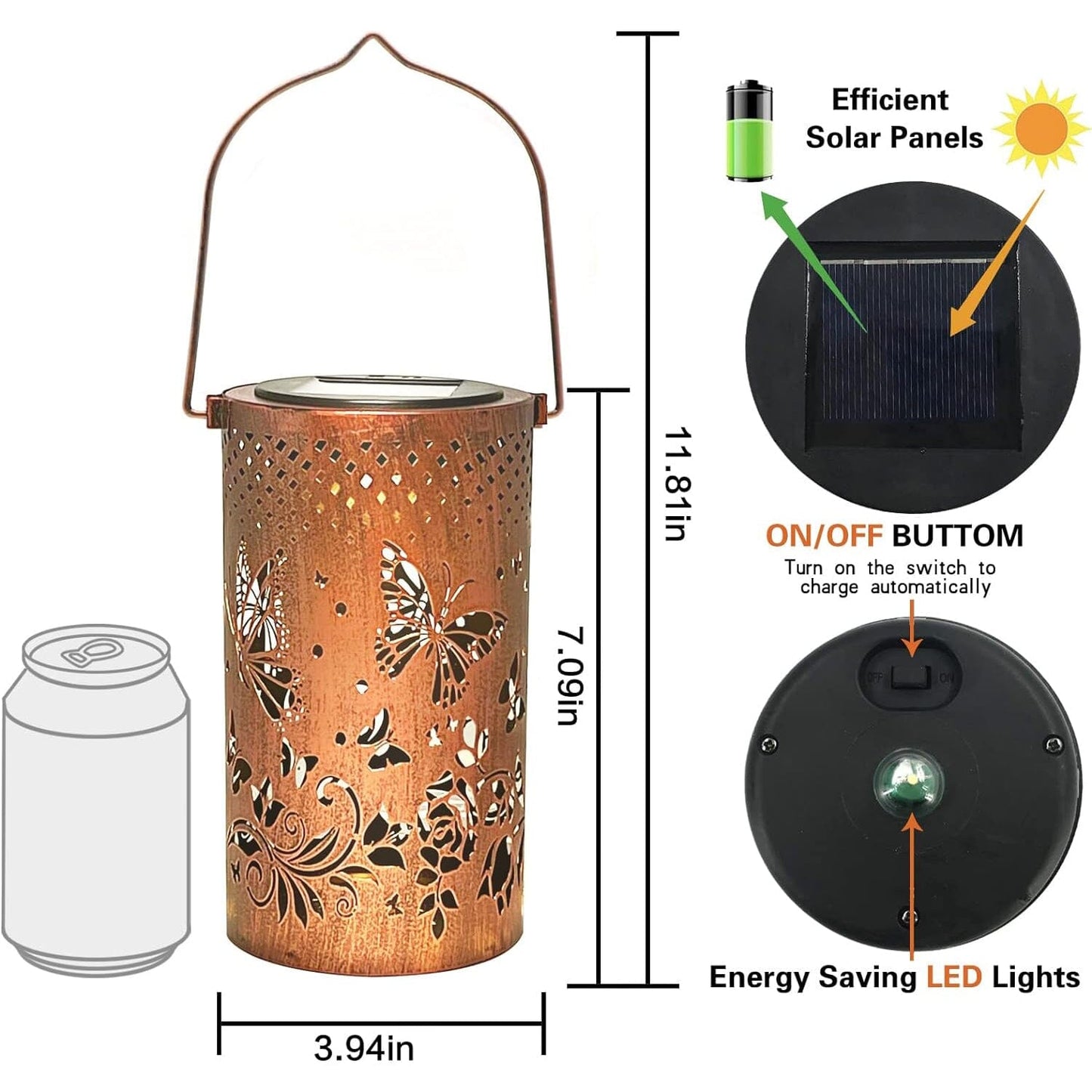 Skorter | Solar Lamps Outdoor Hanging Lantern Lights