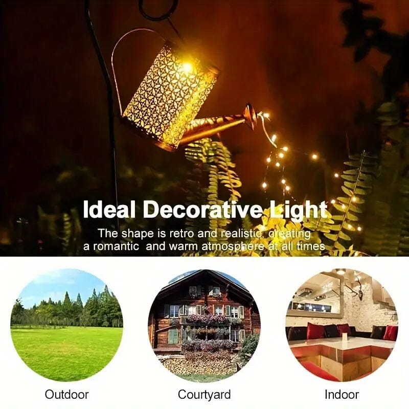 Skorter | Solar LED Watering Can Light Strips