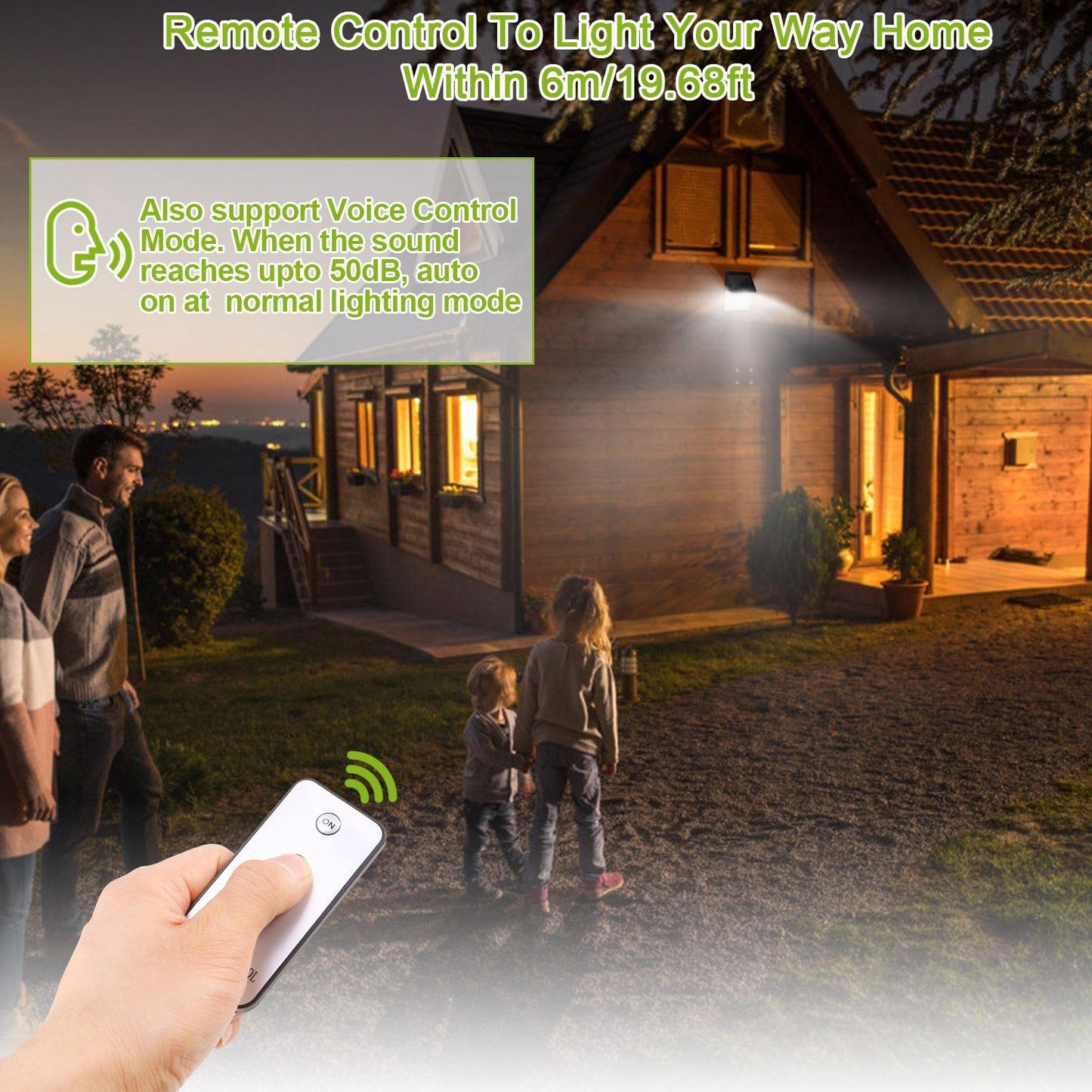 Skorter | Sollys 88 LED Outdoor Wall Lamps