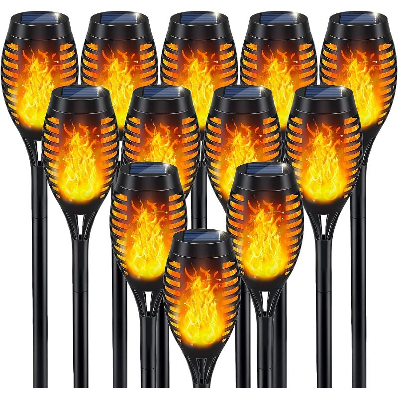 Solar Lights For Outside With Flickering Flame - SKØRTER