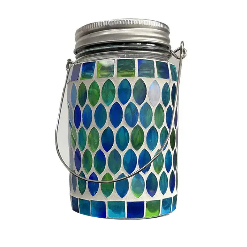 Skorter | Solar Mosaic LED Waterproof Outdoor Hanging Lanterns