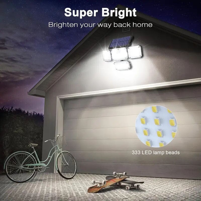 Skorter | Sold outdoor lighting 333 LED lamps with motion sensor 4 heads