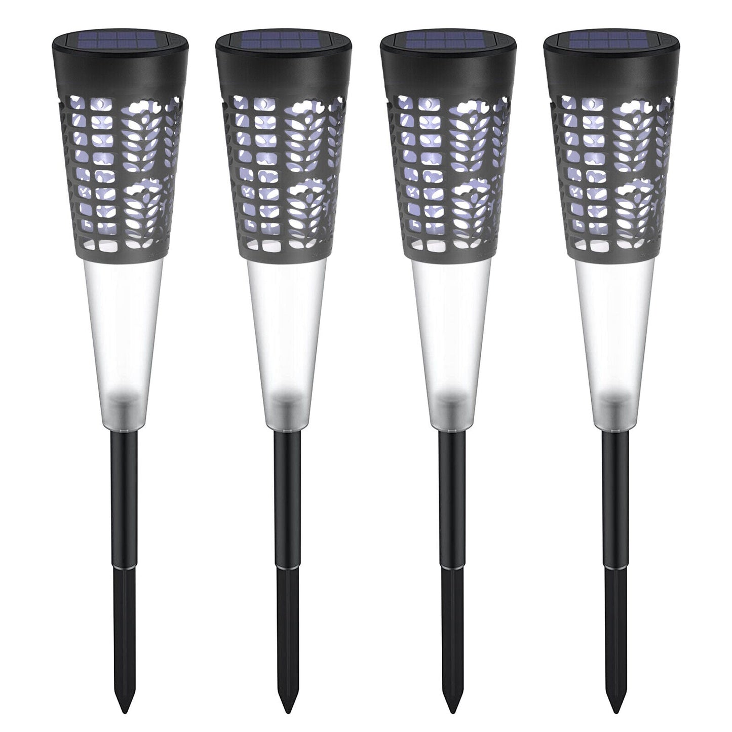 Solar Pathway Lights Hollow out Decor IP54 Waterproof Solar Powered Garden Light - SKØRTER