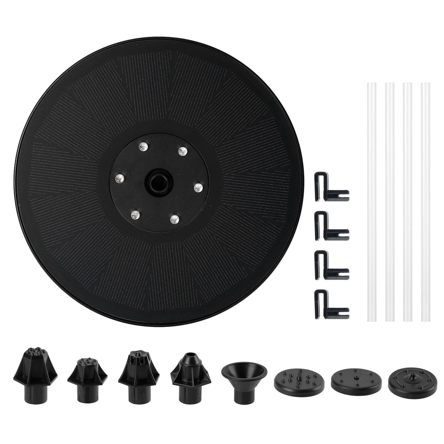 Skorter | Solar-powered fountain pump with LED lights