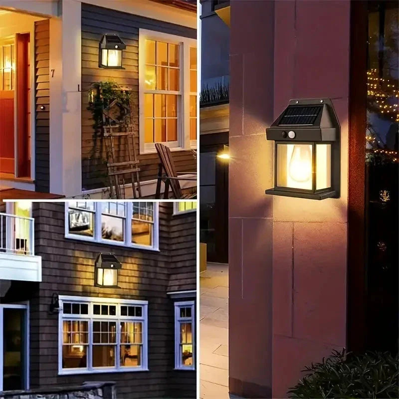 Skorter | Solar-powered motion sensor outdoor wall lamp