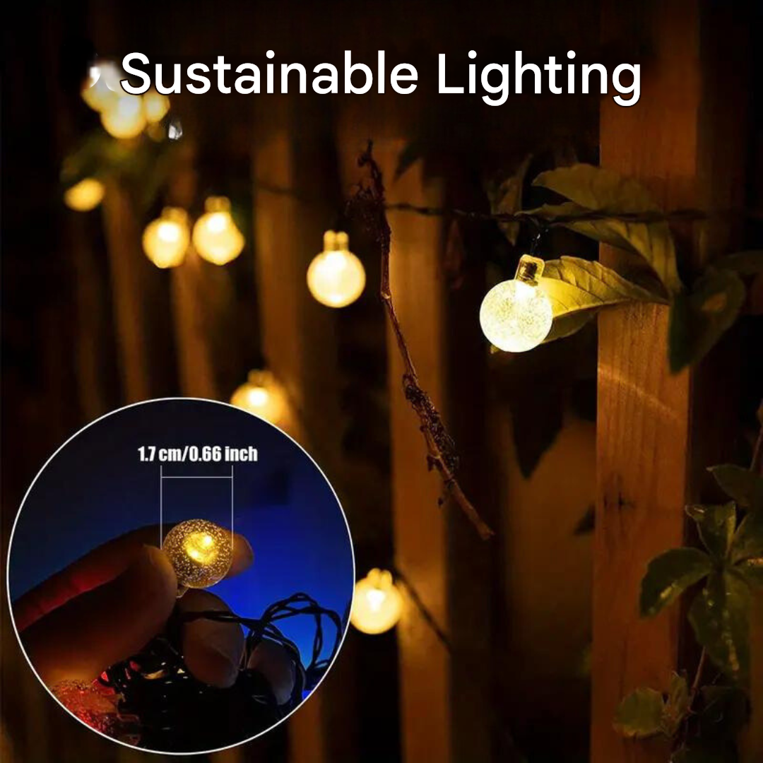 Skorter | Solar String Lights for Outdoors - EcoGlow