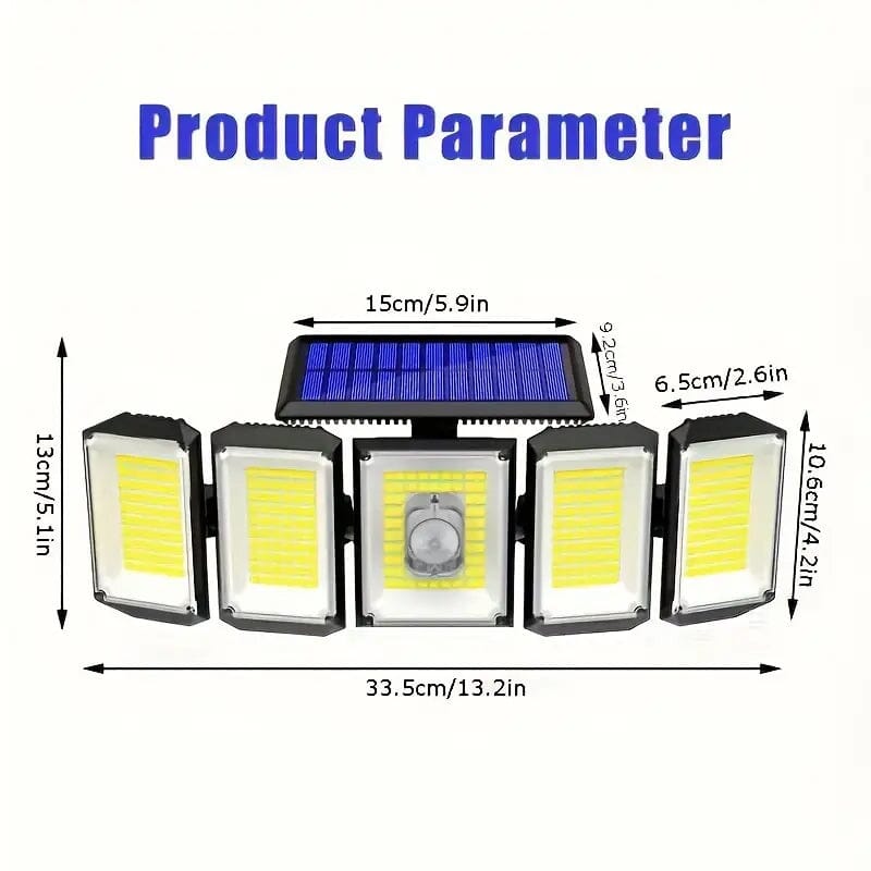 Skorter | Sunlight lamp with 5 adjustable angle heads