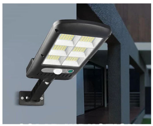 Skorter | SolarBright Motion Sensor Garden Lamp – Wireless IP65 Outdoor LED Light with Remote Control & 6000K Cool White Illumination