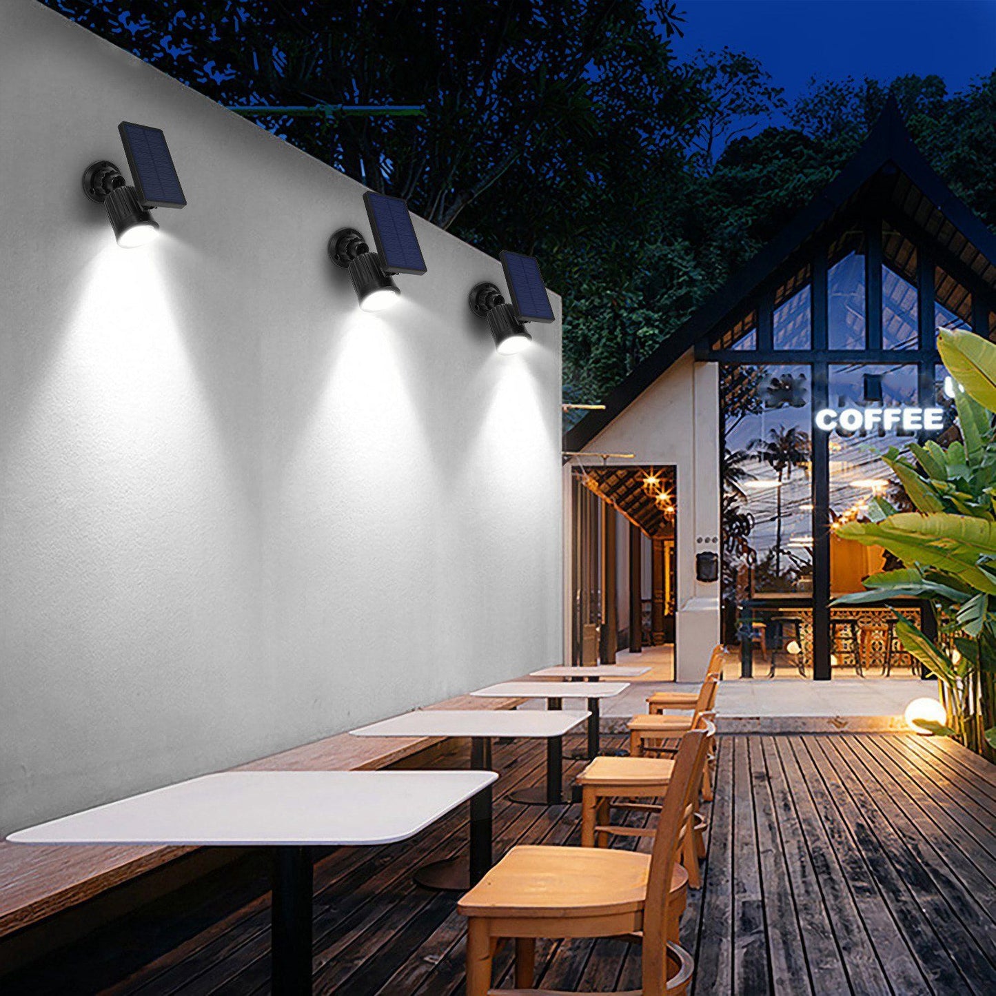 Skorter | Solar lamp Outdoor Solar-powered LED Spotlights