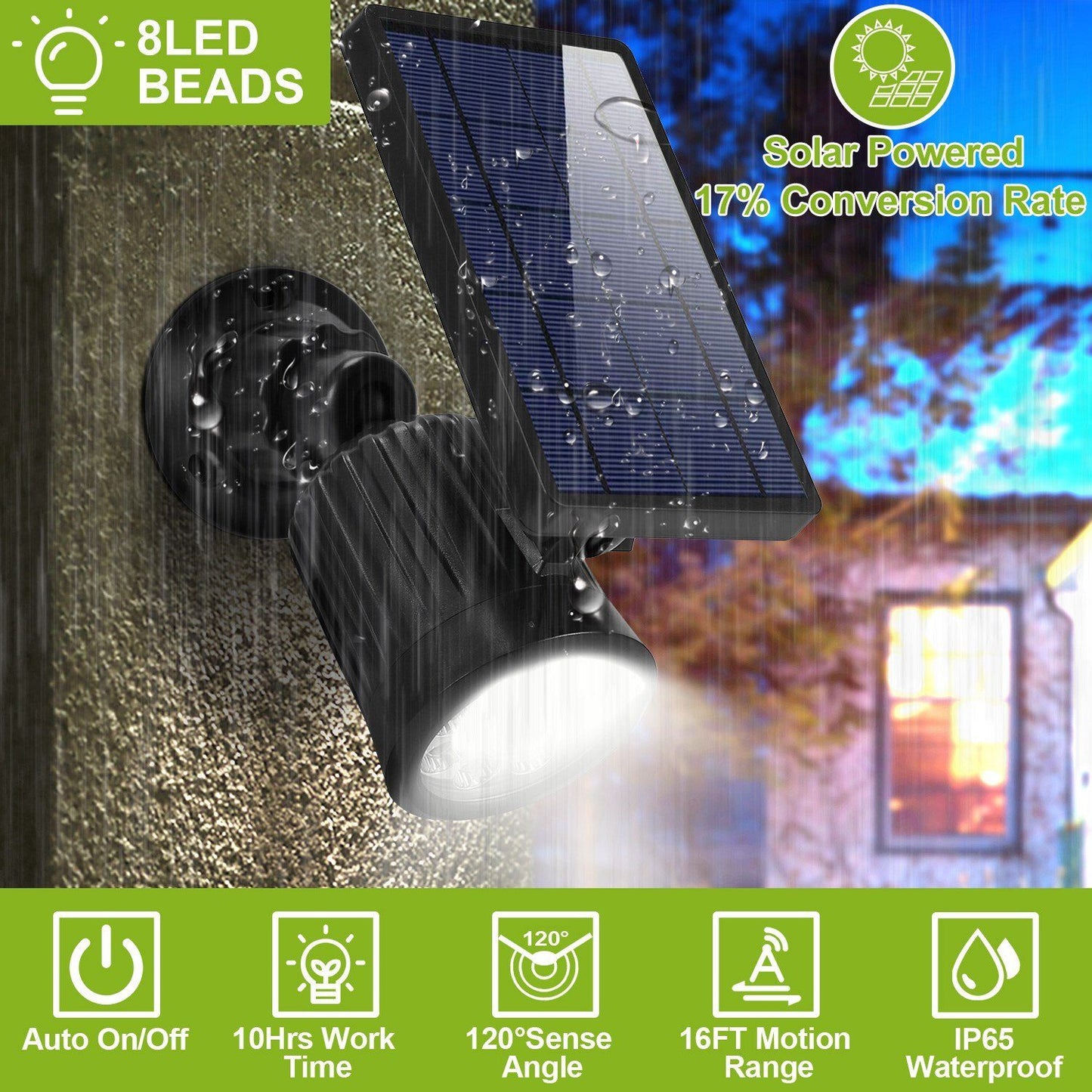 Skorter | Solar lamp Outdoor Solar-powered LED Spotlights