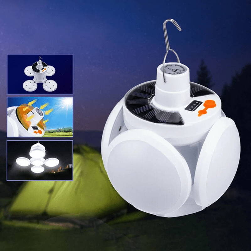 Skorter | SOLARGLOW Cube – Portable Solar Outdoor Light with Foldable Design & Long Battery Life