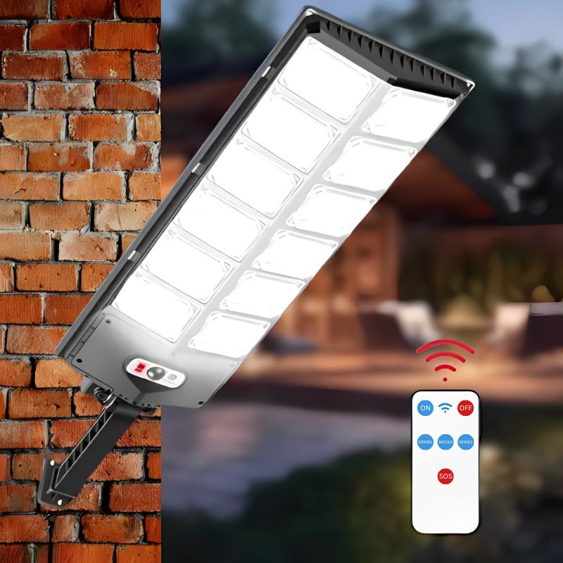 Skorter | High-Powered 250W LED Solar Street Light with Motion Sensor