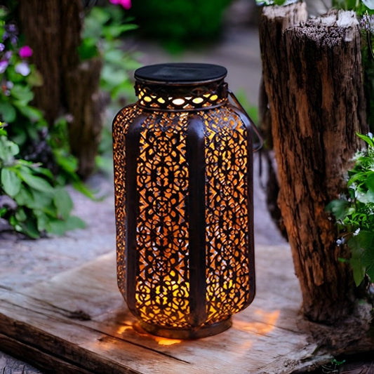 Skorter | Solar Retro LED Hanging Lantern