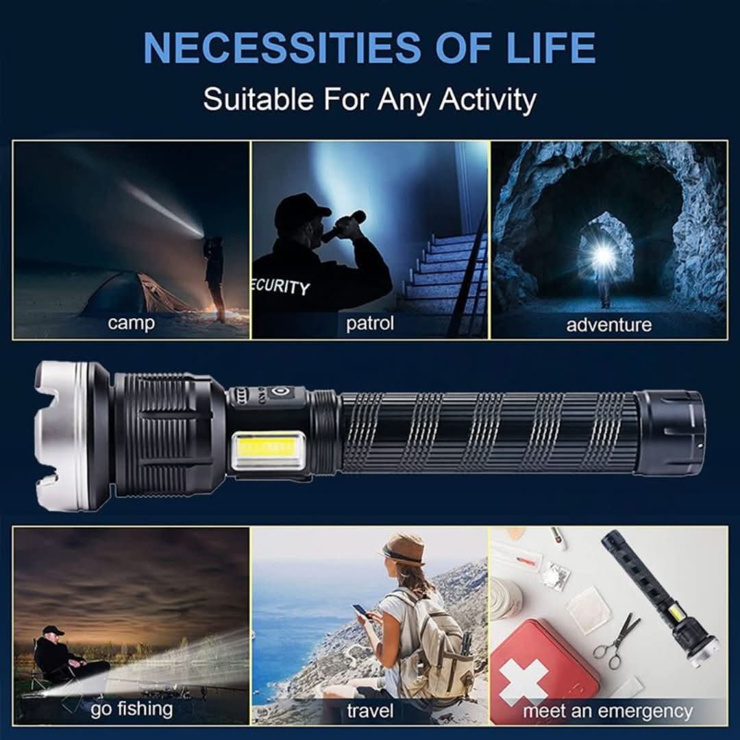 Skorter | Spacelight | Rechargeable, Powerful LED Flashlight