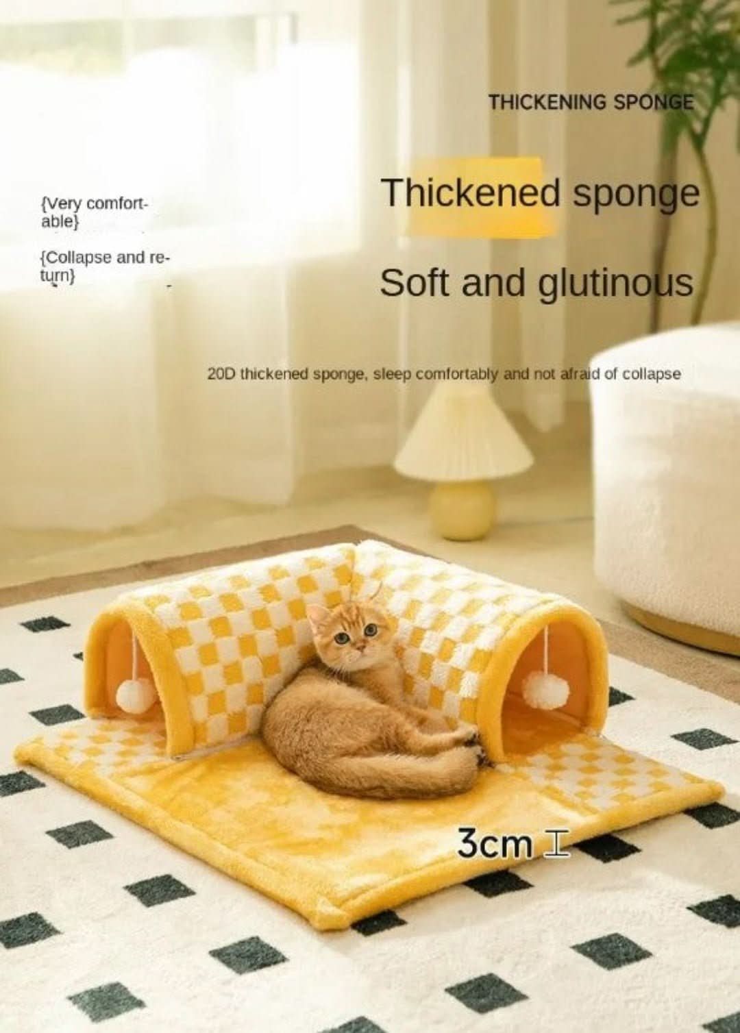 Skorter | Play mat | Cat Activity cloth