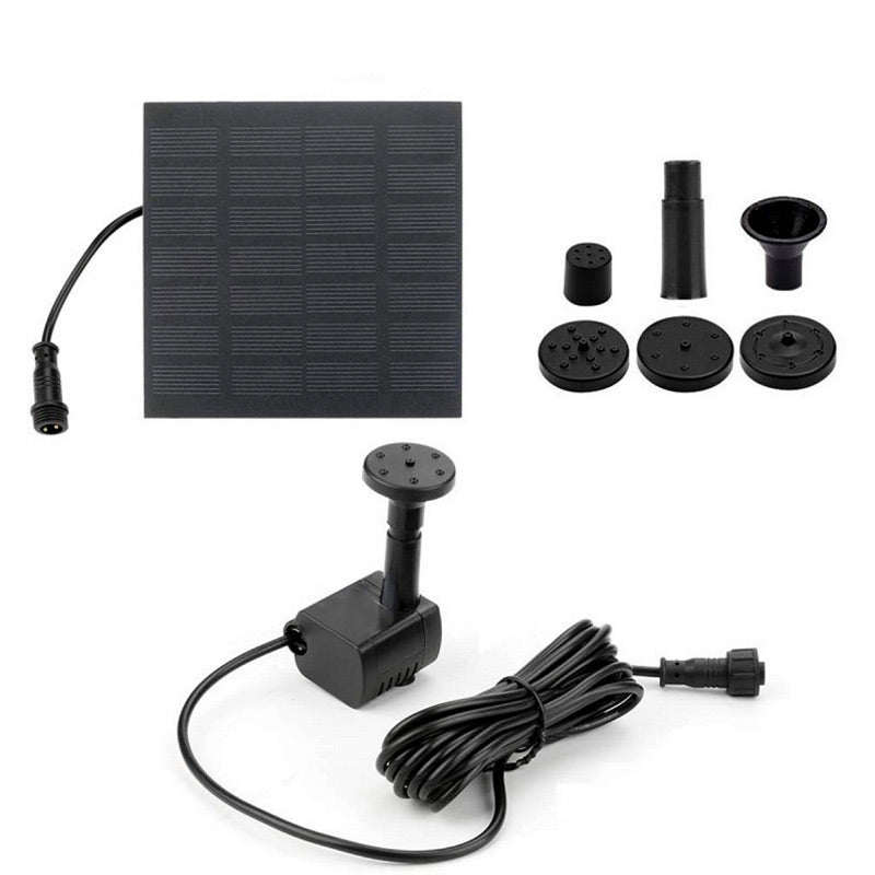 Skorter | Outdoor Solar Fountain Water Pump Set for Garden
