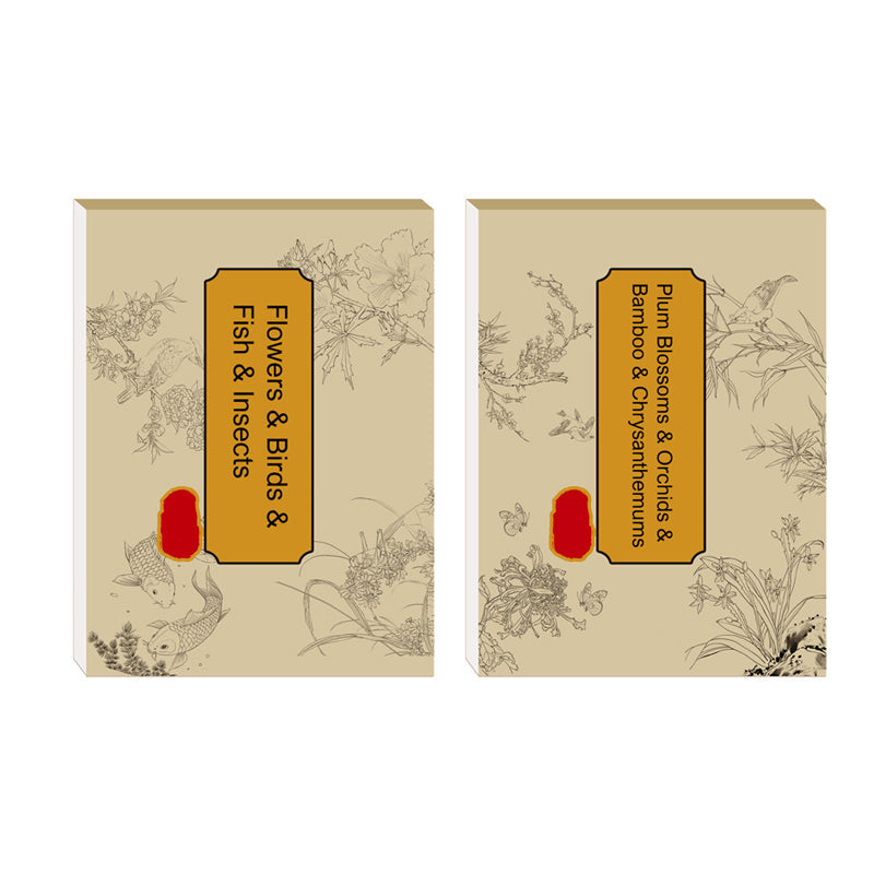 Skorter | Chinese painting white drawing copying album