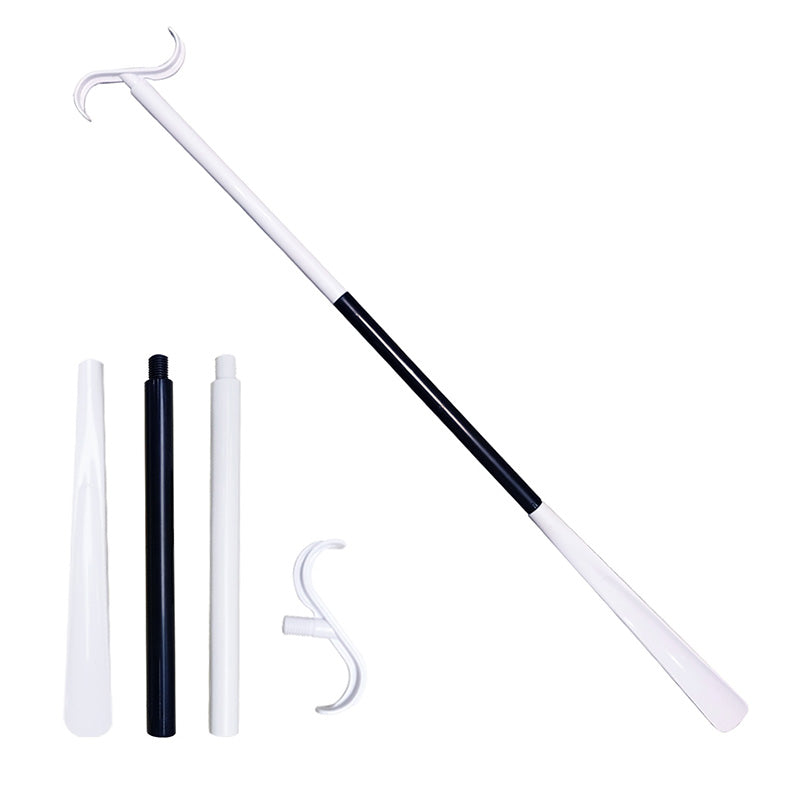 Skorter | Adjustable long shoehorn with sock remover for seniors