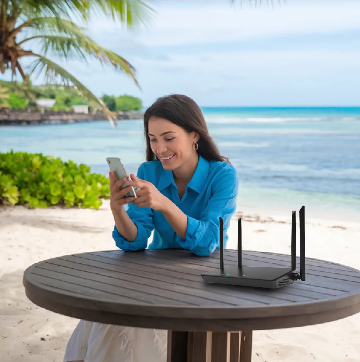 Skorter | Wireless SIM router with antenna