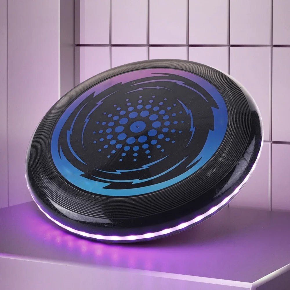 Skorter | STARSPIN – LED Light-Up Frisbee for Nighttime Outdoor Play