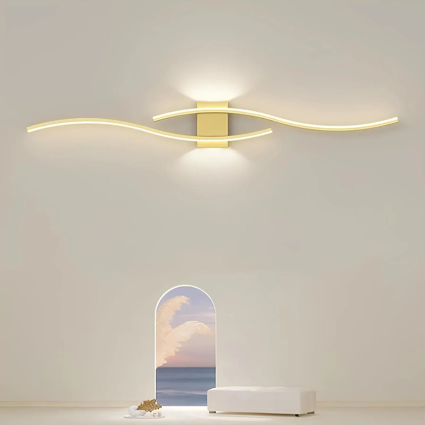 Skorter | Långt väggljusband