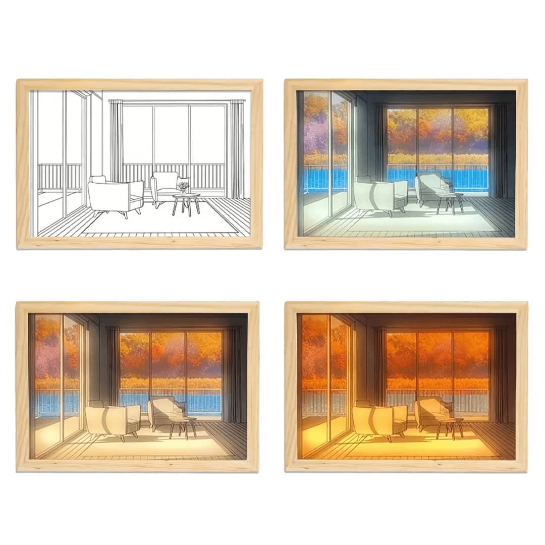 Skorter | Studio-Scene | Glowing Painting