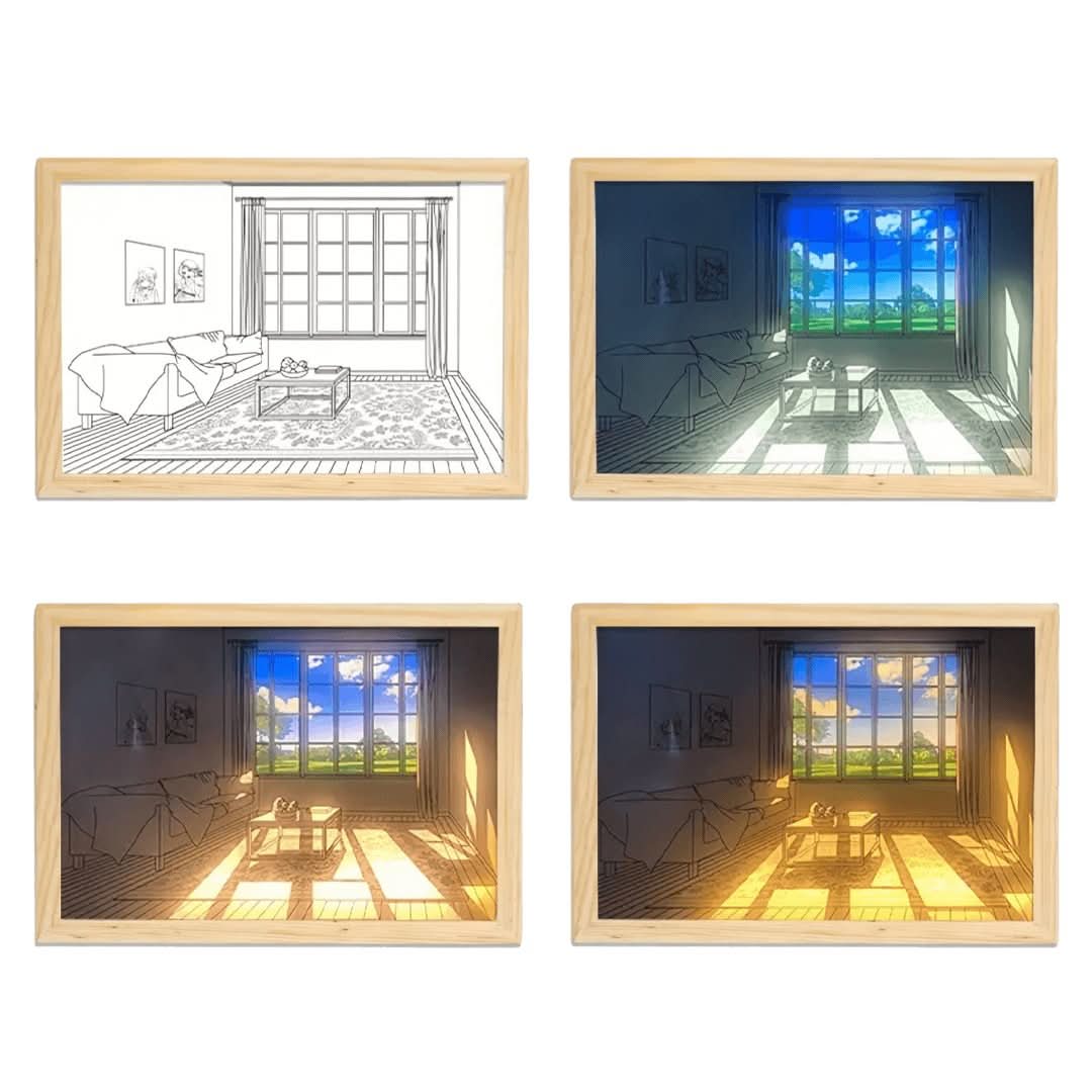 Skorter | Studio-Scene | Glowing Painting