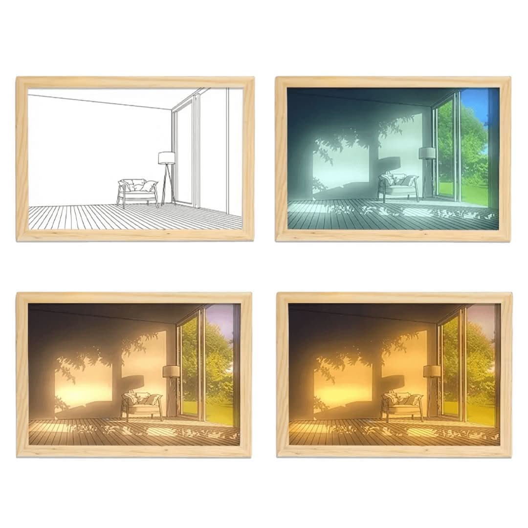 Skorter | Studio-Scene | Glowing Painting