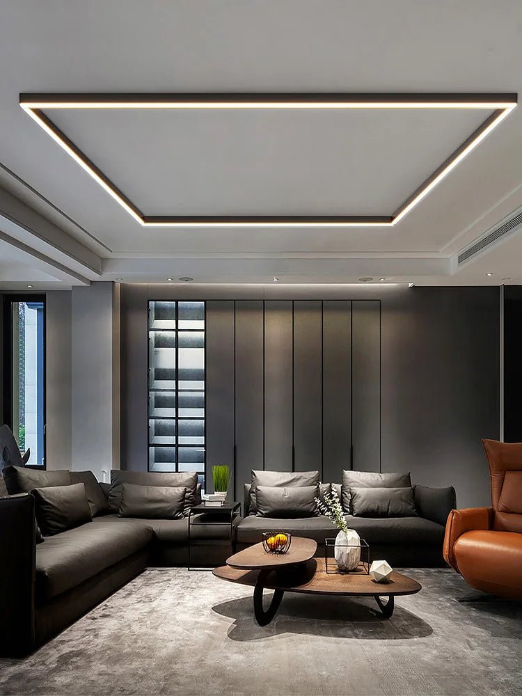 Skorter | LUMIVIA – Minimalist LED Ceiling Light with Scandinavian Elegance