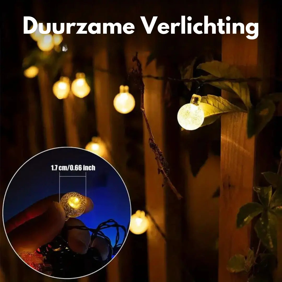 Skorter | Sustainable LED String Lights - SolarGlow