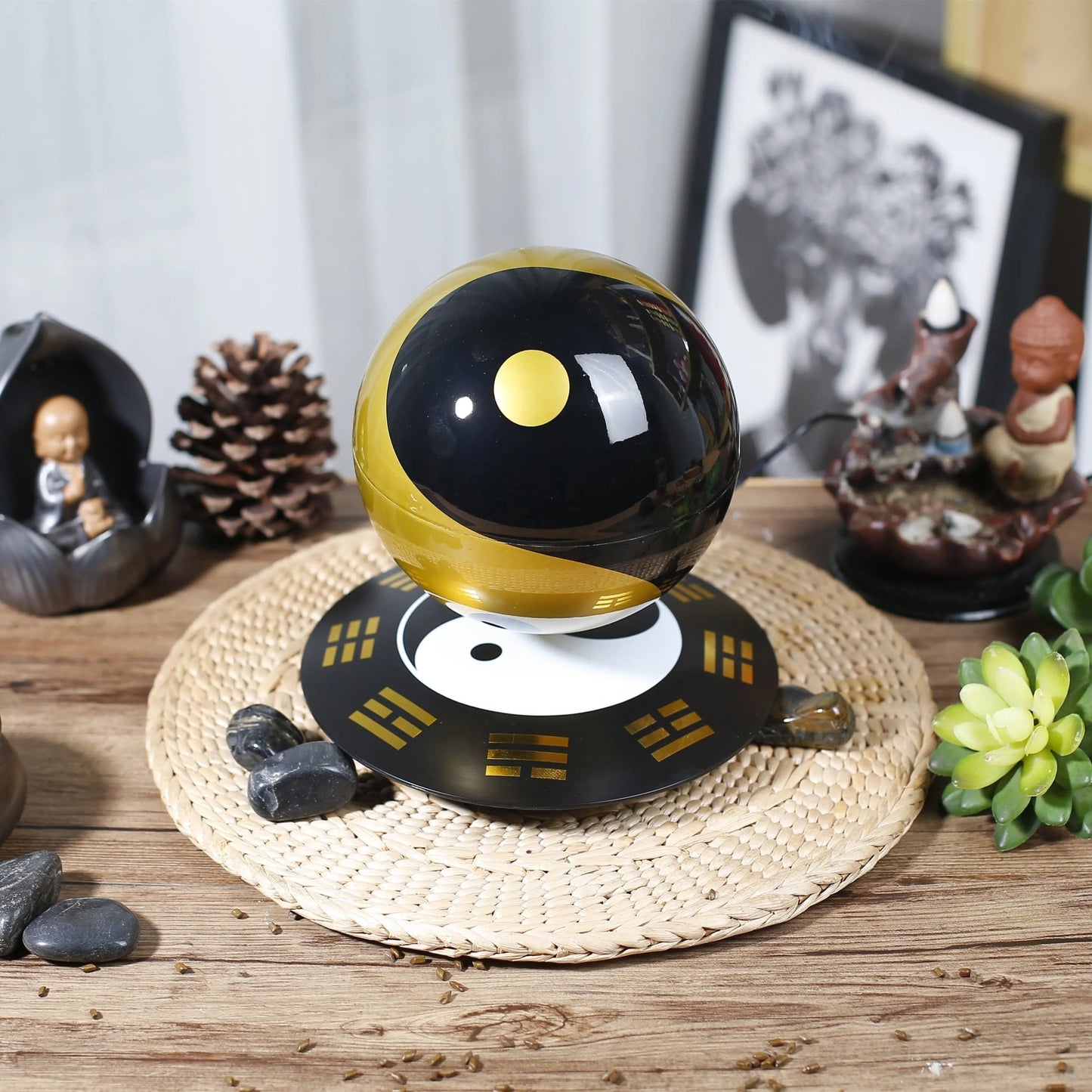Tai Chi Zen Levitation Sphere, Yin and Yang Design - SKØRTER