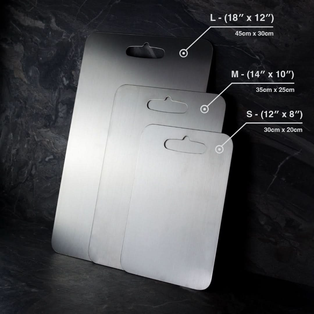 Skorter | Titanium Cutting Board - Advanced Hygiene And Durability