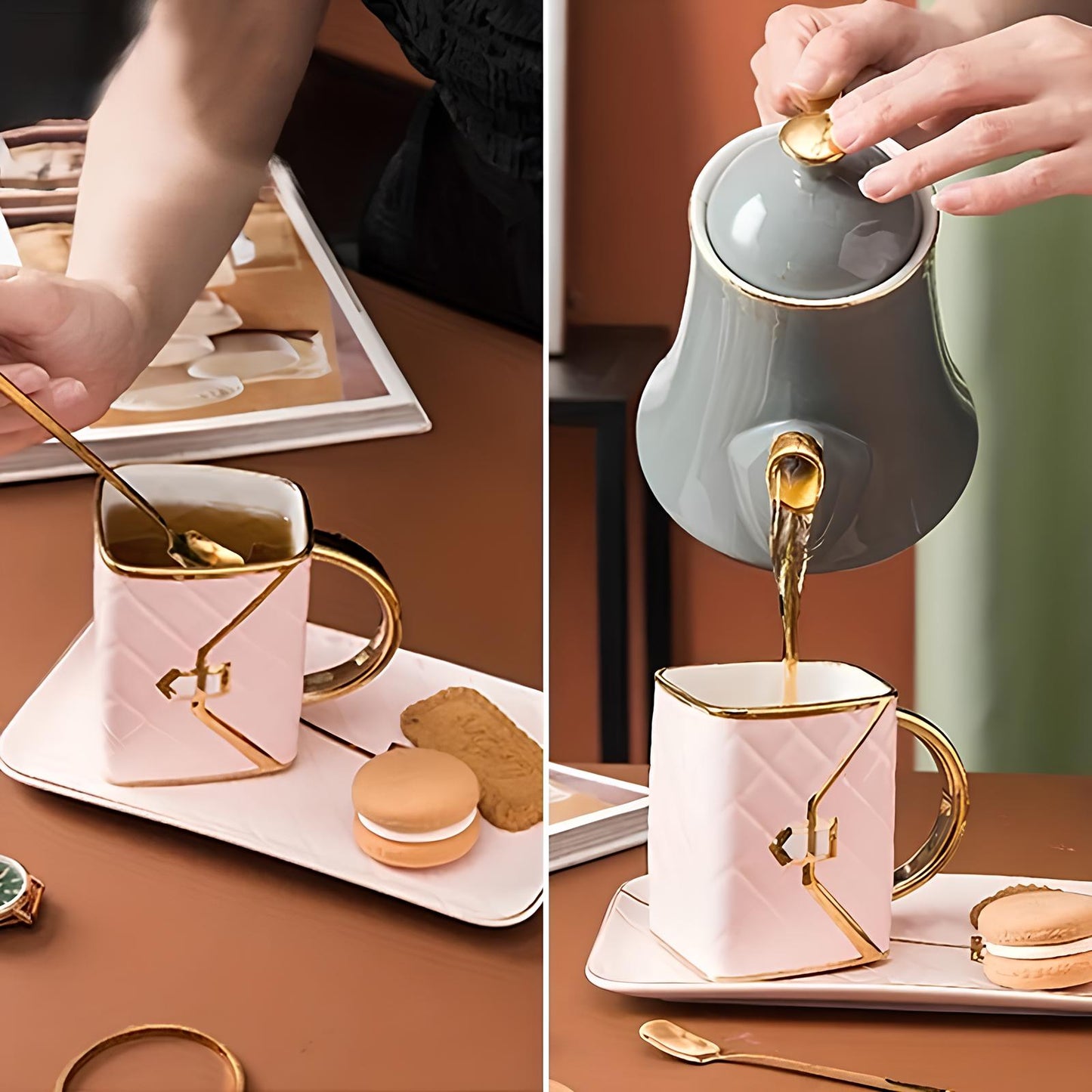 Skorter in the form of handbag