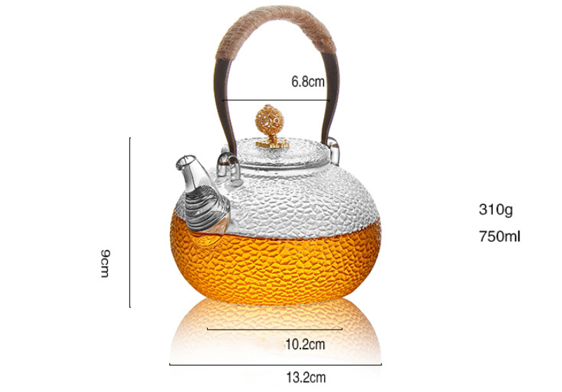 Skorter in borosilicate glass