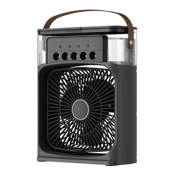 Skorter | Ultra-Cooling Portable Ice Mist Fan - Led Lights - Unique Powerful Cooling