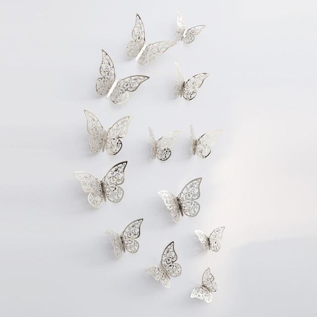 Skorter | ButterflyGlow 3D Butterfly Decoration | Wall Decoration | Spring & Summer | Classic & Modern
