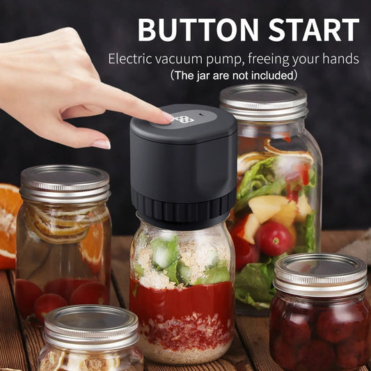 Skorter | AirLock Go – Compact, Wireless Food Preserver with LED Display