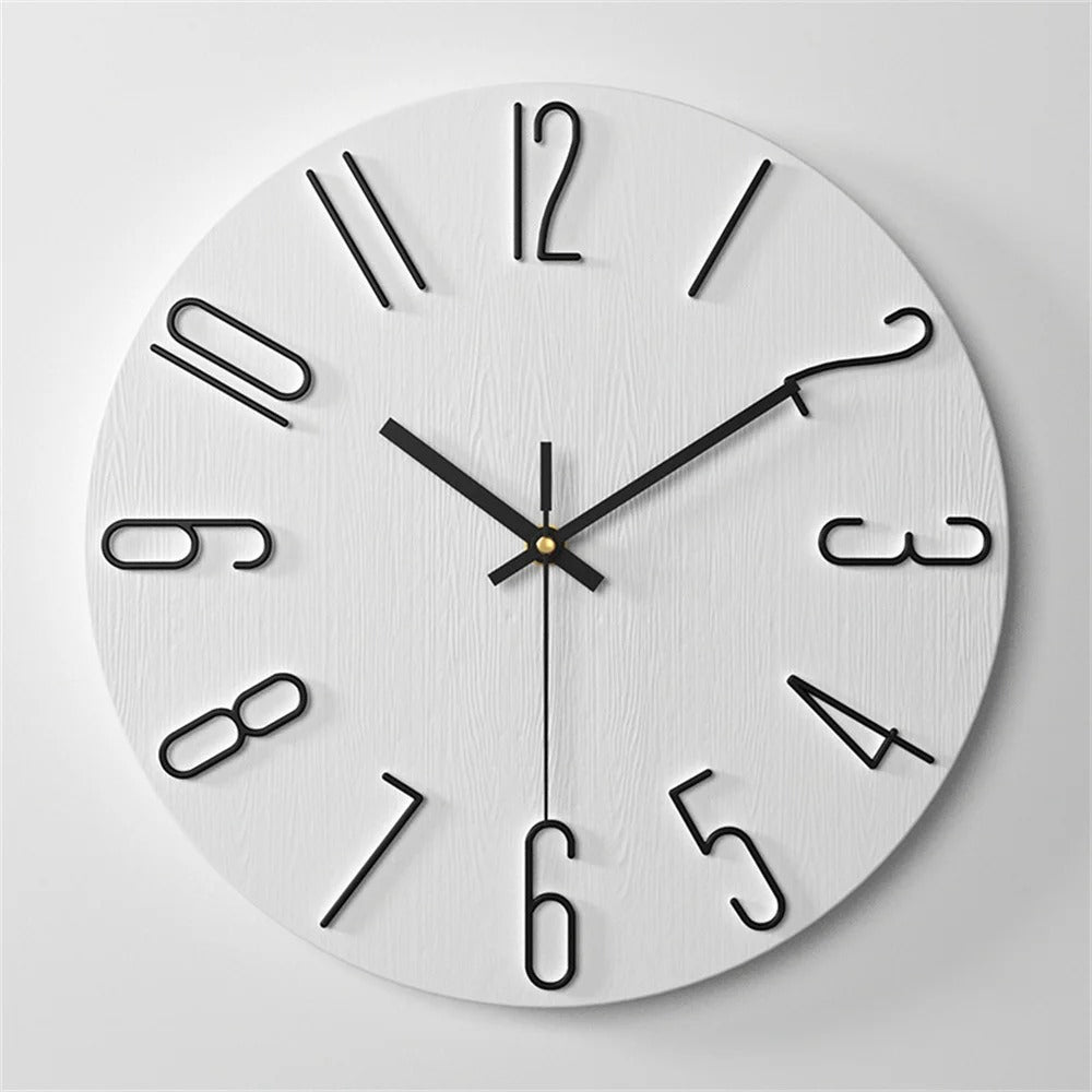 Skorter | Modern Minimalist Wall Clock - Stylish - Functional - Timepiece Design