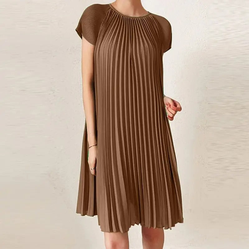 Skorter | Elegant Pleated Dress