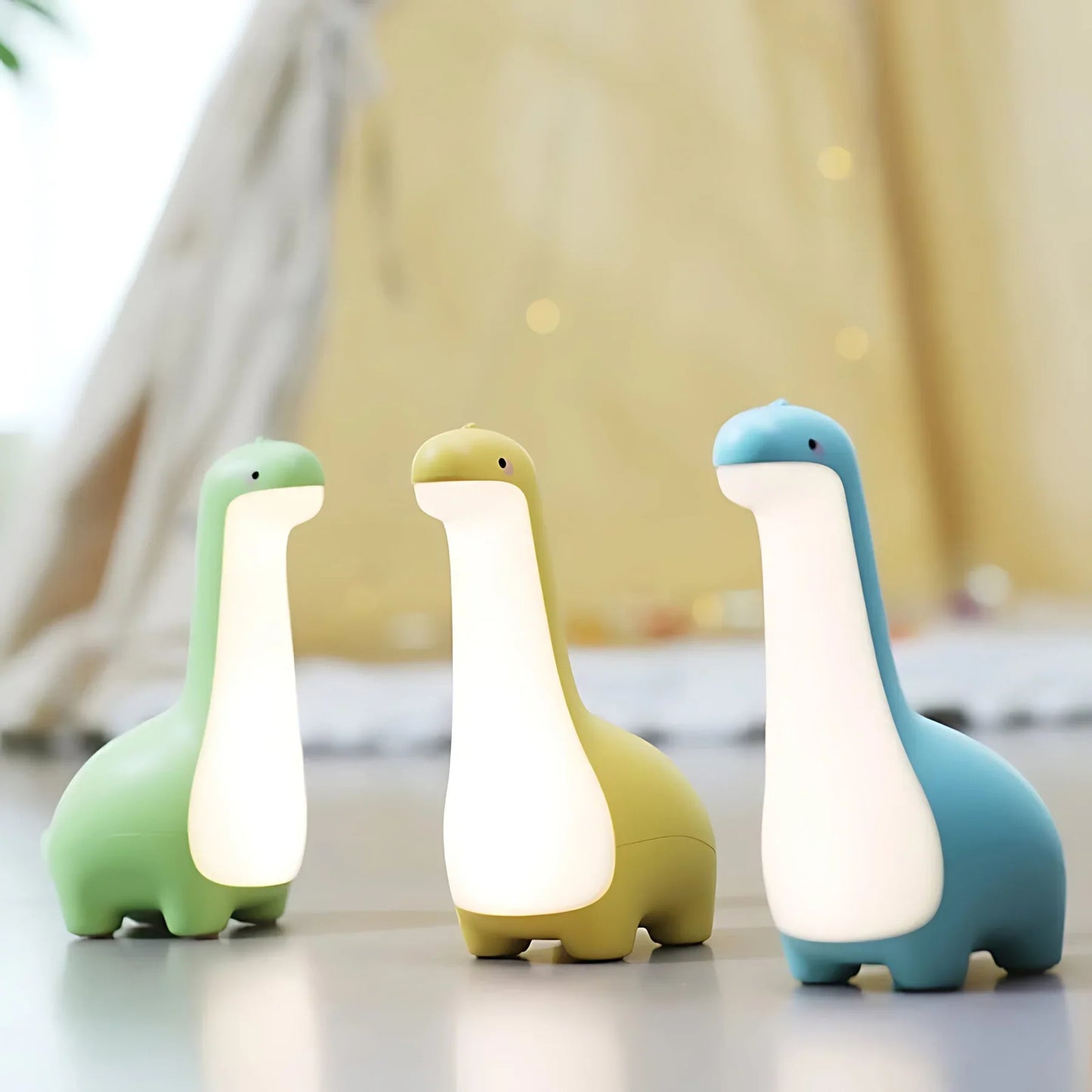 Skorter | LED Dinosaur Night Light for Children – Soft Lighting for Soothing Nights